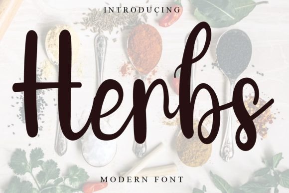 Herbs Font - Featured Image