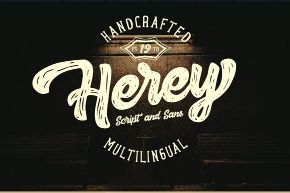 Herey Duo Font - Featured Image