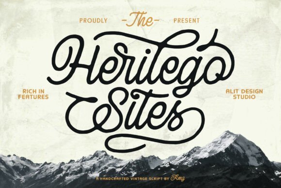 Herilego Sites Font - Featured Image