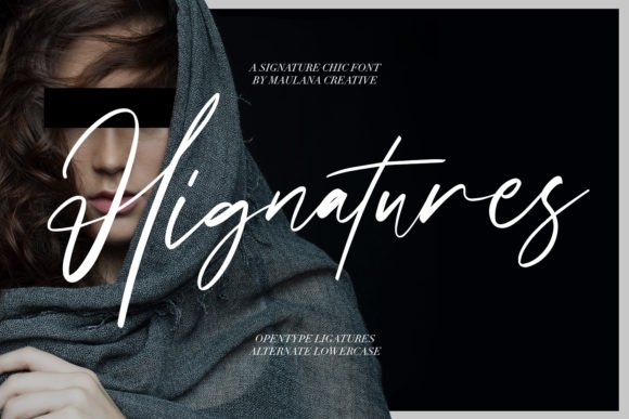Hignatures Font - Featured Image
