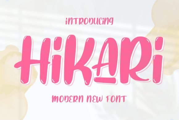 Hikari Font - Featured Image