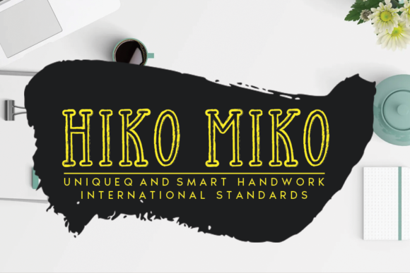 Hiko Miko Font - Featured Image