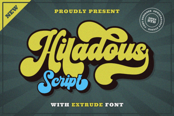 Hiladous Font - Featured Image
