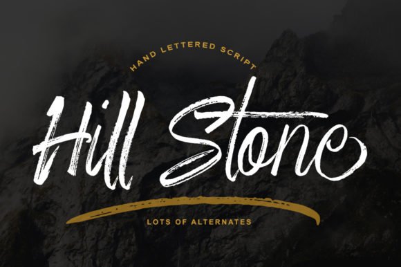 Hill Stone Font - Featured Image