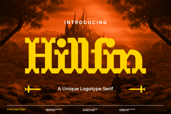 Hillfin Font - Featured Image