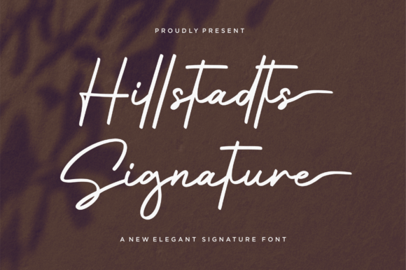 Hillstadts Signature Font - Featured Image