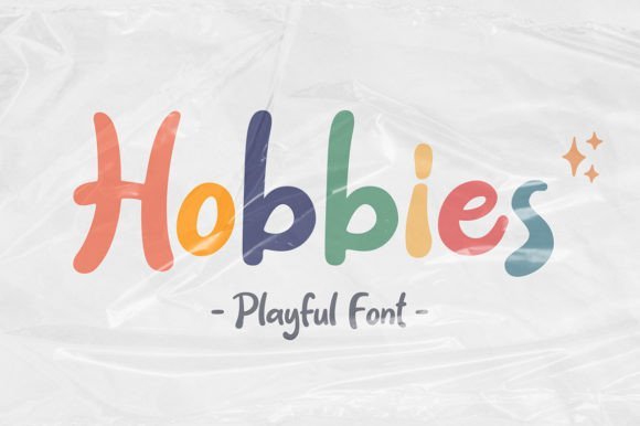 Hobbies Font - Featured Image