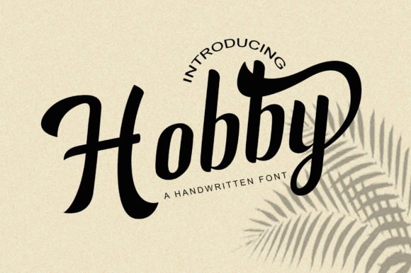 Hobby Font - Featured Image