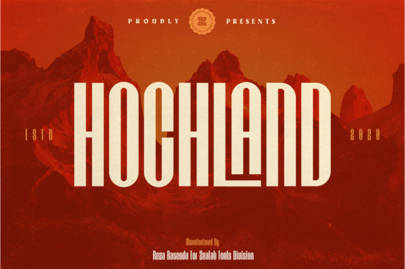 Hochland Font - Featured Image