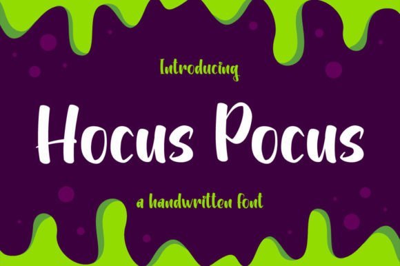Hocus Pocus Font - Featured Image