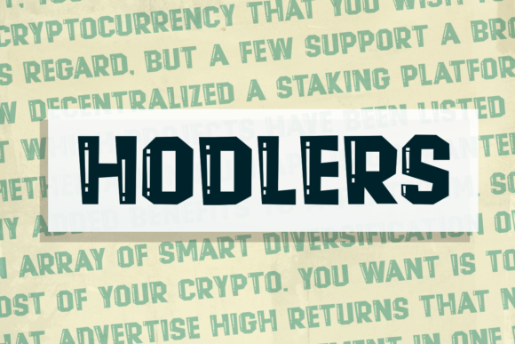 Hodlers Font - Featured Image