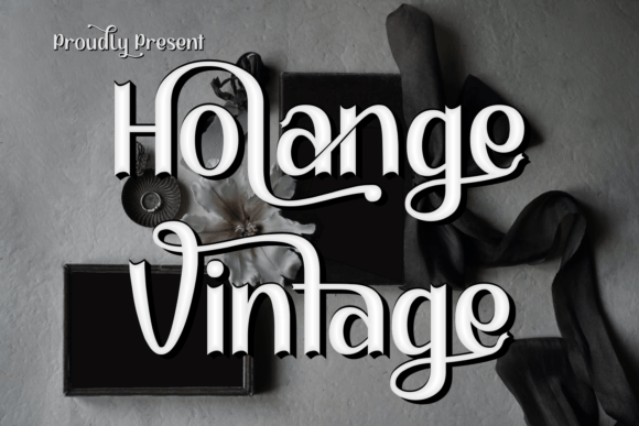 Holange Vintage Font - Featured Image