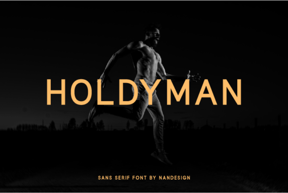 Holdyman Font - Featured Image