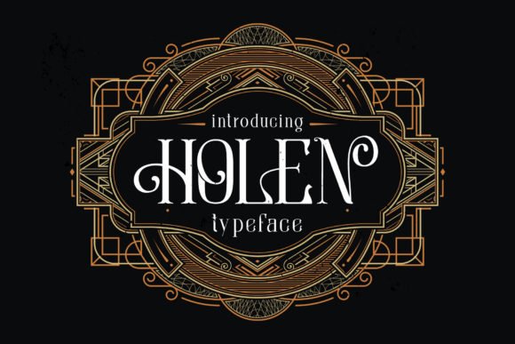 Holen Font - Featured Image