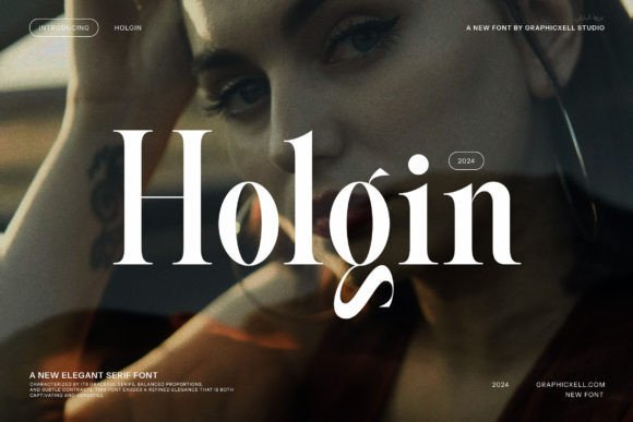 Holgin Font - Featured Image