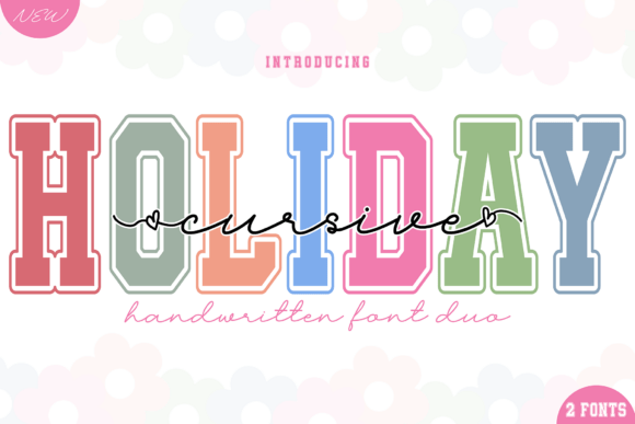 Holiday Cursive Font - Featured Image