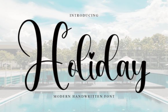Holiday Font - Featured Image