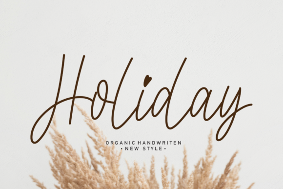 Holiday Font - Featured Image