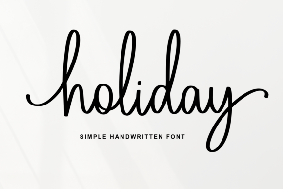 Holiday Font - Featured Image