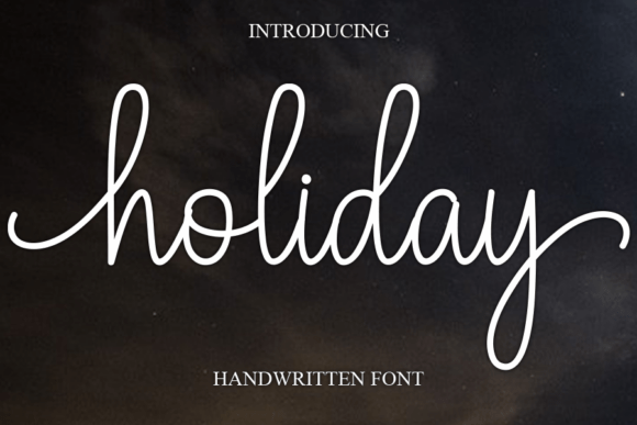 Holiday Font - Featured Image
