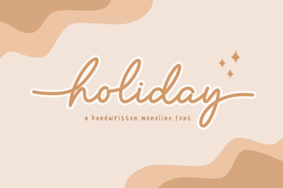 Holiday Font - Featured Image