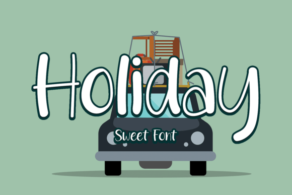 Holiday Font - Featured Image