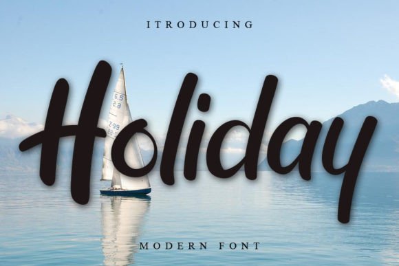 Holiday Font - Featured Image