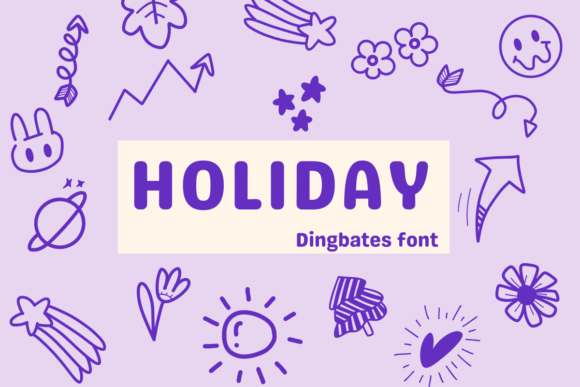 Holiday Font - Featured Image