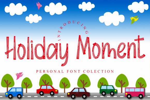 Holiday Moment Font - Featured Image