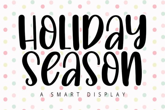 Holiday Season Font - Featured Image
