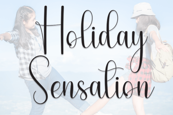 Holiday Sensation Font - Featured Image