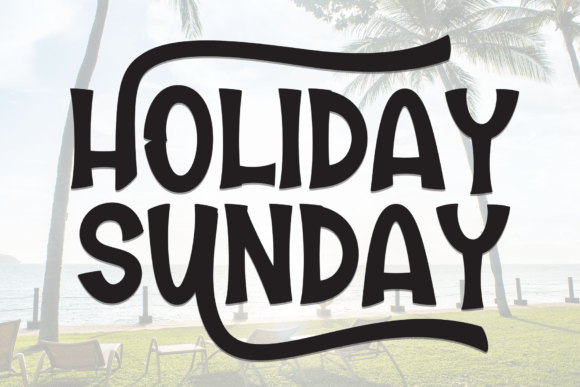 Holiday Sunday Font - Featured Image