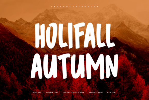 Holifall Autumn Font - Featured Image