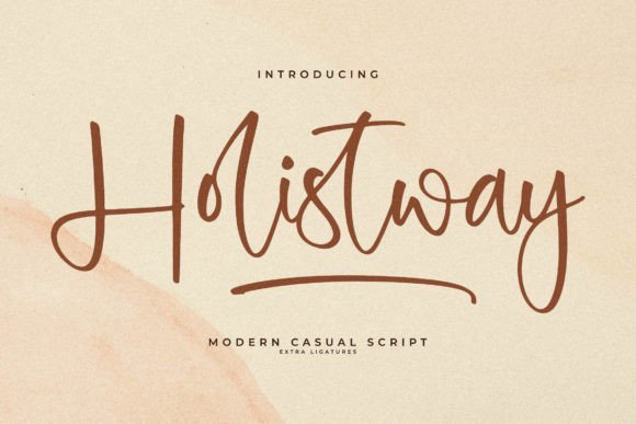 Holistway Font - Featured Image