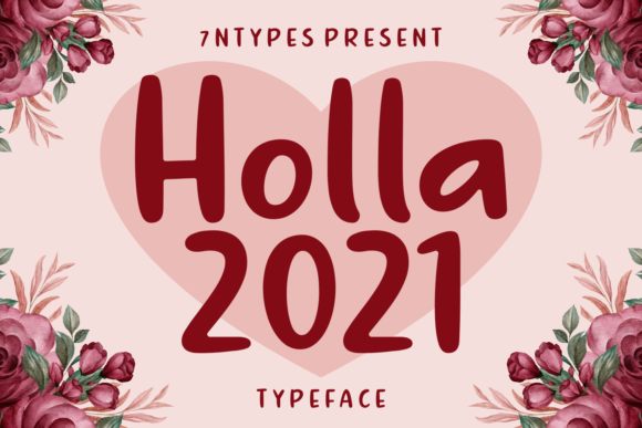 Holla 2021 Font - Featured Image