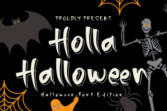 Holla Halloween Font - Featured Image