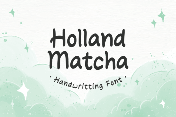Holland Matcha Font - Featured Image