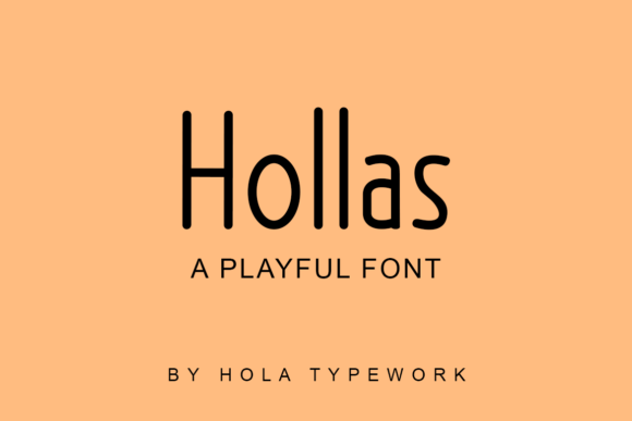 Hollas Font - Featured Image