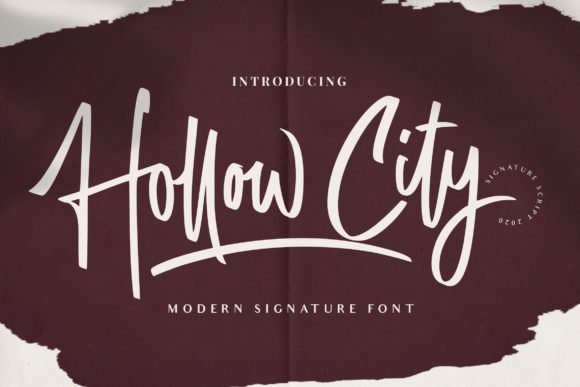 Hollow City Font - Featured Image