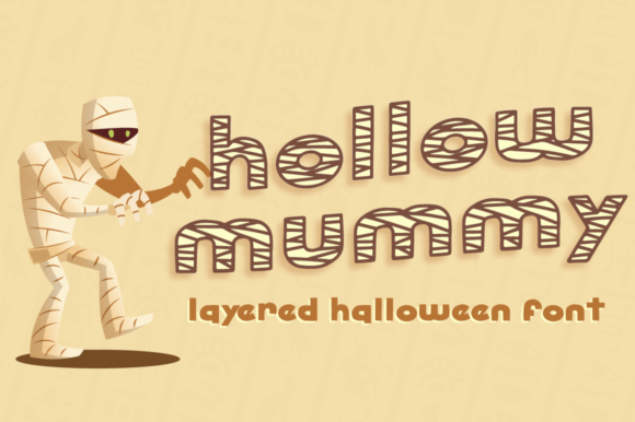 Hollow Mummy Font - Featured Image