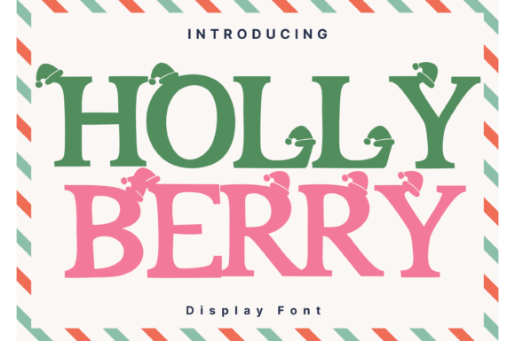 Holly Berry Font - Featured Image