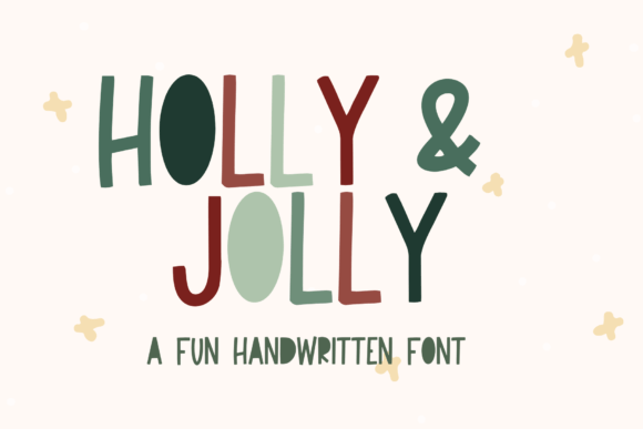 Holly and Jolly Font - Featured Image