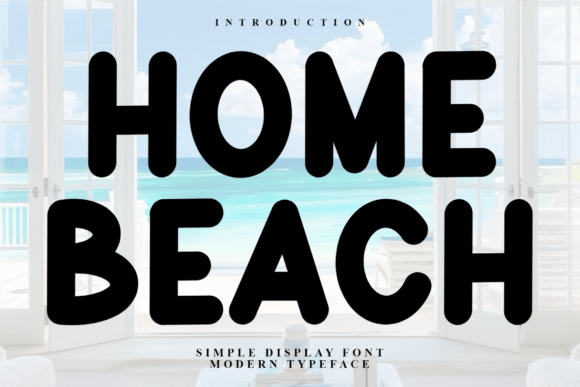 Home Beach Font - Featured Image