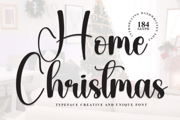 Home Christmas Font - Featured Image