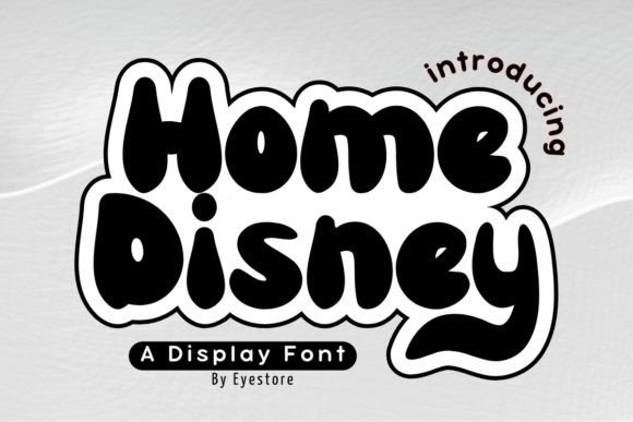 Home Disney Font - Featured Image