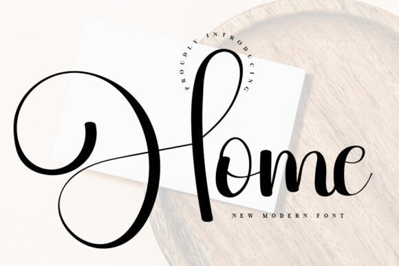 Home Font - Featured Image