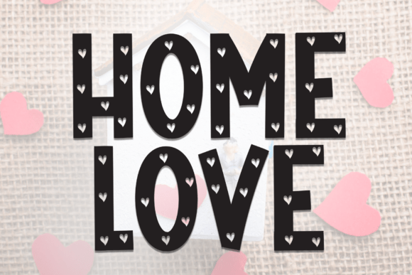 Home Love Font - Featured Image