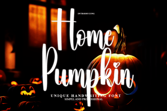 Home Pumpkin Font - Featured Image