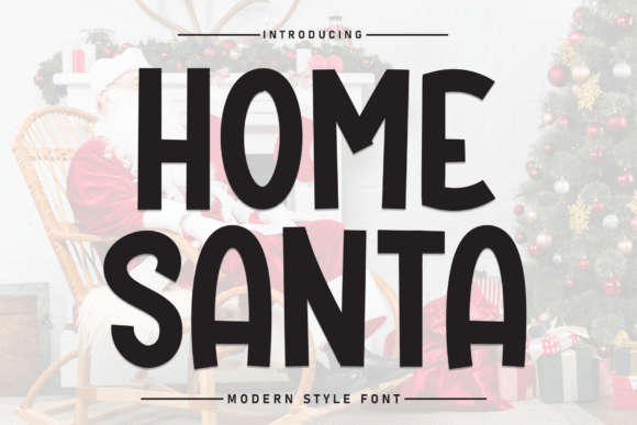 Home Santa Font - Featured Image