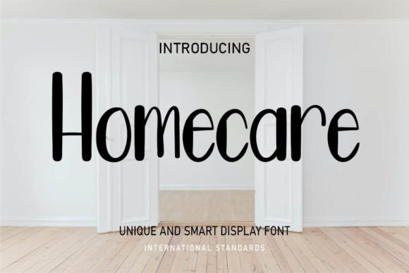 Homecare Font - Featured Image